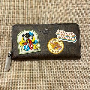 Disney x Coach Clutch Wallet